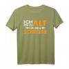 Ich bin zu alt für diese Scheisse T-Shirt – Lustiges Sprüche-Shirt für Männer & Frauen als Geschenk für Geburtstag, Weihnachten & Partys