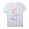 Kinder Große Schwester T-Shirt 2021 - Süße Elefanten Geschenkidee für Schwangerschaftsverkündung, Babyparty & Baby-Shower
