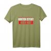 Lustiges T-Shirt mit Spruch 'Hinten steht auch wat' – Perfekt für Alltag, Büro und als Geschenk für Freunde, Familie und Kollegen