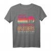 Du kannst mich nicht erschrecken, ich habe drei Brüder - Vintage T-Shirt für Brüder, Geschwister & Familienmitglieder, ideales Geschenk zu Vatertag & Muttertag