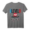 Geburtstagsshirt 10 Jahre Gamer Level 10 Unlocked - Perfektes Geschenk für Jungen, Zocker & Videospiel-Enthusiasten zum Geburtstag