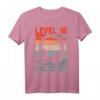 18. Geburtstag Jungen Video Gamer Level 18 Unlocked T-Shirt – Perfektes Geschenk für Gamer, LAN-Party & Gaming-Feiern