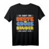 So sieht der beste große Bruder der Welt aus T-Shirt - Süßes Design für Babyankündigung, Geschwistergeschenk & Familienfeier