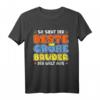 So sieht der beste große Bruder der Welt aus T-Shirt - Süßes Design für Babyankündigung, Geschwistergeschenk & Familienfeier