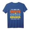 So sieht der beste große Bruder der Welt aus T-Shirt - Süßes Design für Babyankündigung, Geschwistergeschenk & Familienfeier