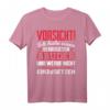 Vorsicht ich habe einen verrückten Bruder lustiges Spruch T-Shirt - Perfekte Geschenkidee für Geschwister und humorvolle Brüder