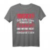 Vorsicht ich habe einen verrückten Bruder lustiges Spruch T-Shirt - Perfekte Geschenkidee für Geschwister und humorvolle Brüder