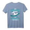 Zum Schwimmen Geboren Zur Schule Gezwungen T-Shirt – Lustiges Geschenk für Schwimmer zu Geburtstag oder Weihnachten
