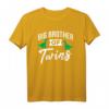 Big Brother Of Twins T-Shirt – Perfektes Geschenk für den großen Bruder von Zwillingen zu Geburtstag oder Weihnachten