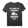 Großer Bruder 2021 Geschwister T-Shirt – Tolles Outfit für angehende große Brüder zur Schwangerschaftsverkündung und Geburt