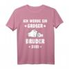 Großer Bruder 2021 Geschwister T-Shirt – Tolles Outfit für angehende große Brüder zur Schwangerschaftsverkündung und Geburt