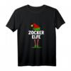 Zocker Elfe Partnerlook Familien Outfit Weihnachts T-Shirt – Lustiges Festtagskostüm für Mama, Papa, Oma, Opa, Bruder & Schwester