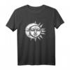 Sonne Mond Astronomie T-Shirt – Perfektes Geschenk für Weltraumfans, Astronomie-Liebhaber & Familienmitglieder
