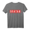 Bratan T-Shirt Bra Russisch Bruder Rap Bro Hip-Hop – Lässige Streetwear für Rap- und Hip-Hop-Fans