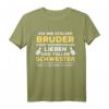 Lustiges Bruder Schwester Geburtstag & Weihnachts Geschenk T-Shirt – Witziges Geschenkidee für den Bruder zum Geburtstag oder zur Feier