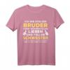 Lustiges Bruder Schwester Geburtstag & Weihnachts Geschenk T-Shirt – Witziges Geschenkidee für den Bruder zum Geburtstag oder zur Feier