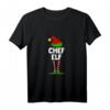 Chef Elf Partnerlook Familien Elfen Outfit Xmas Weihnachts T-Shirt – Lustiges Weihnachtskostüm für die ganze Familie zum Fest, Wichteln & Heiligabend