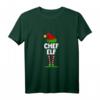Chef Elf Partnerlook Familien Elfen Outfit Xmas Weihnachts T-Shirt – Lustiges Weihnachtskostüm für die ganze Familie zum Fest, Wichteln & Heiligabend