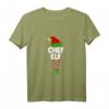 Chef Elf Partnerlook Familien Elfen Outfit Xmas Weihnachts T-Shirt – Lustiges Weihnachtskostüm für die ganze Familie zum Fest, Wichteln & Heiligabend
