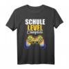 Schulabschluss 2022 lustiges Gaming T-Shirt - Motiv 'Level Complete' für Realschule & Hauptschule Abschlussfeier, Geschenk für Absolventen
