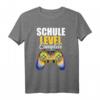 Schulabschluss 2022 lustiges Gaming T-Shirt - Motiv 'Level Complete' für Realschule & Hauptschule Abschlussfeier, Geschenk für Absolventen