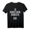 Bruder Der Braut T-Shirt für Junggesellenabschied - Lustiges Team-Shirt für den letzten Abend in Freiheit