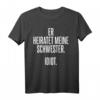 Bruder Der Braut T-Shirt für Junggesellenabschied - Lustiges Team-Shirt für den letzten Abend in Freiheit