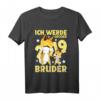 Kinder Ich Werde Großer Bruder 2019 Geschenk Schwangerschaft T-Shirt – Süßes Baby Ankündigungs-Shirt für den großen Bruder