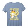 Kinder Ich Werde Großer Bruder 2019 Geschenk Schwangerschaft T-Shirt – Süßes Baby Ankündigungs-Shirt für den großen Bruder