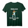 Kinder Einzelkind großes Bruder 2021 T-Shirt – Perfektes Fußball Geschenk für den stolzen Big Brother, Babyshower & Babyparty Geschenkidee