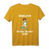 Kinder Einzelkind großes Bruder 2021 T-Shirt – Perfektes Fußball Geschenk für den stolzen Big Brother, Babyshower & Babyparty Geschenkidee