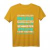 Ich bin stolzer Bruder einer wundervollen Schwester T-Shirt – Lustiges Geschwister Geschenk für Erwachsene, Männer, Frauen & Kinder