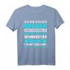 Ich bin stolzer Bruder einer wundervollen Schwester T-Shirt – Lustiges Geschwister Geschenk für Erwachsene, Männer, Frauen & Kinder