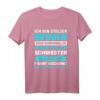 Ich bin stolzer Bruder einer wundervollen Schwester T-Shirt – Lustiges Geschwister Geschenk für Erwachsene, Männer, Frauen & Kinder