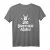 Big Brother again Verkündung Geschenk für Jungen - Großer Bruder T-Shirt zur Familienankündigung zu Weihnachten & Geburtstag
