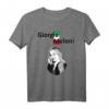 Giorgia Meloni 'Brüder von Italien' T-Shirt – Unterstütze die Rechtepartei mit patriotischem Politisches Shirt