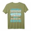 Lagerist Geschenk Lagertechniker Lustige Sprüche T-Shirt – Witziges Logistik Geschenk für Kollegen, Vater, Bruder & Azubis