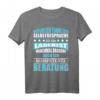 Lagerist Geschenk Lagertechniker Lustige Sprüche T-Shirt – Witziges Logistik Geschenk für Kollegen, Vater, Bruder & Azubis