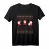 HapDog T-Shirt mit Schneeflockenmustern – Festliche Weihnachtskleidung & Geschenk für die ganze Familie