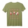 HapDog T-Shirt mit Schneeflockenmustern – Festliche Weihnachtskleidung & Geschenk für die ganze Familie