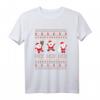 HapDog T-Shirt mit Schneeflockenmustern – Festliche Weihnachtskleidung & Geschenk für die ganze Familie