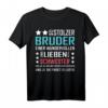 Ich bin stolzer Bruder einer wundervollen Schwester T-Shirt – Originelles Geschenk für Bruder zu Weihnachten & Geburtstag