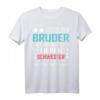 Ich bin stolzer Bruder einer wundervollen Schwester T-Shirt – Originelles Geschenk für Bruder zu Weihnachten & Geburtstag