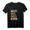 Kinder Bestes Geschwistergeschenk aller Zeiten für Big Bro T-Shirt – Perfekt für Schwangerschaftsankündigungen, Geburtstage und Familienfeiern