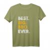 Kinder Bestes Geschwistergeschenk aller Zeiten für Big Bro T-Shirt – Perfekt für Schwangerschaftsankündigungen, Geburtstage und Familienfeiern