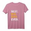 Kinder Bestes Geschwistergeschenk aller Zeiten für Big Bro T-Shirt – Perfekt für Schwangerschaftsankündigungen, Geburtstage und Familienfeiern