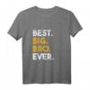 Kinder Bestes Geschwistergeschenk aller Zeiten für Big Bro T-Shirt – Perfekt für Schwangerschaftsankündigungen, Geburtstage und Familienfeiern