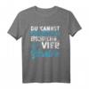 Nicht Erschrecken Bruder Schwester T-Shirt – Lustiges Geschenk für Brüder, Schwestern, Eltern zu Vatertag, Muttertag, Geburtstag & Weihnachten