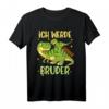 Ich werde Großer Bruder Kinder Dino Dinosaurier Jungs 2022 T-Shirt – Perfektes Geschenk zur Schwangerschaftsankündigung und Geburtstagsfeier