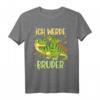 Ich werde Großer Bruder Kinder Dino Dinosaurier Jungs 2022 T-Shirt – Perfektes Geschenk zur Schwangerschaftsankündigung und Geburtstagsfeier